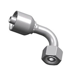 Raccord hydraulique - S20491-TRW series - WUXI SAMWAY CO.,LTD - à visser / coudé à 90° / femelle