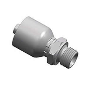 Raccord hydraulique - S12611A-RW series - WUXI SAMWAY CO.,LTD - à visser / mâle / de tuyau flexible