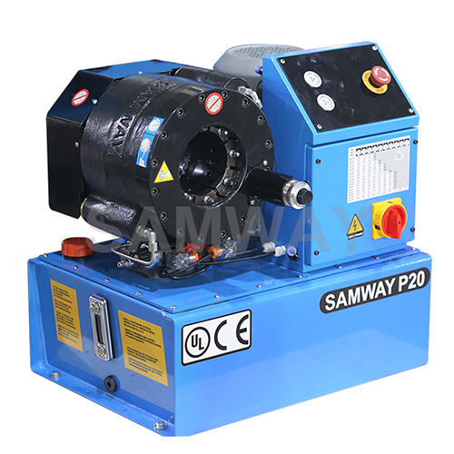 Sertisseuse de tuyau flexible - P20 - WUXI SAMWAY CO.,LTD - pour flexible hydraulique / totalement automatique / hydraulique