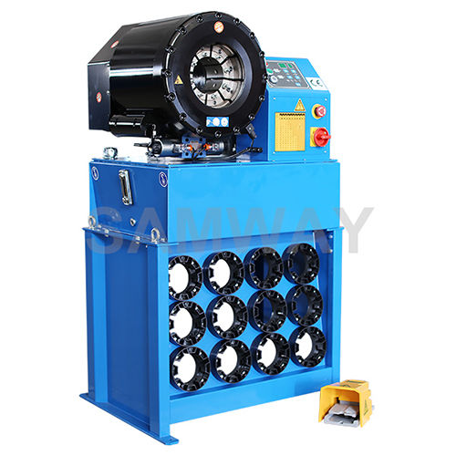 Sertisseuse pour flexible hydraulique - P51D - WUXI SAMWAY CO.,LTD - automatique / à pédale / contrôlée par PLC
