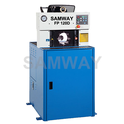 Sertisseuse pour flexible hydraulique - FP120D - WUXI SAMWAY CO.,LTD - automatique / contrôlée par PLC / de grande capacité