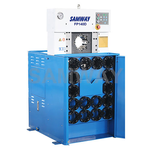 Sertisseuse pour flexible hydraulique - FP140D - WUXI SAMWAY CO.,LTD - automatique / hydraulique / contrôlée par PLC