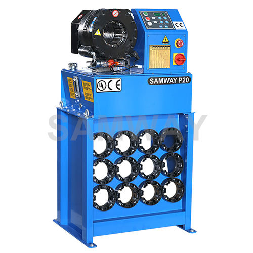 Machine de sertissage pour flexible hydraulique - P20D - WUXI SAMWAY CO.,LTD - automatique / hydraulique / contrôlée par PLC
