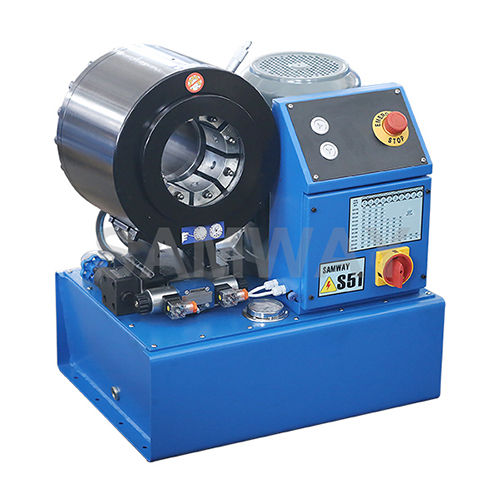 Sertisseuse pour flexible hydraulique - S51 - WUXI SAMWAY CO.,LTD - totalement automatique / hydraulique