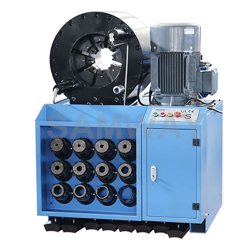 Sertisseuse pour flexible hydraulique - S280 - WUXI SAMWAY CO.,LTD - totalement automatique / hydraulique / à pédale