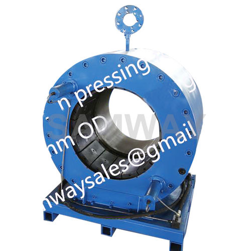 Sertisseuse pour flexible hydraulique - S500 - WUXI SAMWAY CO.,LTD - totalement automatique / hydraulique / à grande ouverture