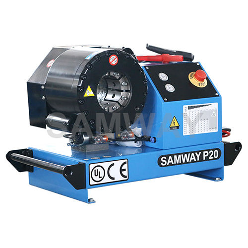 Sertisseuse pour flexible hydraulique - P20X - WUXI SAMWAY CO.,LTD - automatique / électrohydraulique / compacte