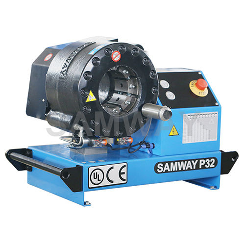 Sertisseuse pour flexible hydraulique - P32X - WUXI SAMWAY CO.,LTD - automatique / électrohydraulique / compacte