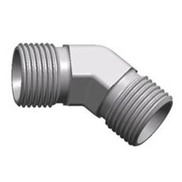 Raccord hydraulique - S1B4 series  - WUXI SAMWAY CO.,LTD - fileté / coudé à 45° / mâle-mâle