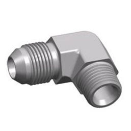 Raccord hydraulique - S1JT9-SP JIC series  - WUXI SAMWAY CO.,LTD - fileté / coudé à 90° / mâle-mâle