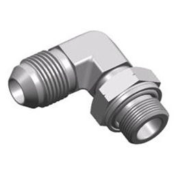 Raccord hydraulique - S1JG9-OG JIC series  - WUXI SAMWAY CO.,LTD - fileté / coudé à 90° / mâle-mâle
