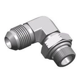 Raccord hydraulique - S1JO9-OG JIC series  - WUXI SAMWAY CO.,LTD - fileté / coudé à 90° / mâle-mâle