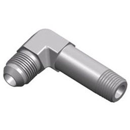 Raccord mâle-mâle - S1JN9-LL JIC series - WUXI SAMWAY CO.,LTD - hydraulique / fileté / coudé à 90°