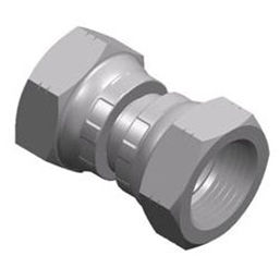 Raccord hydraulique - S3J JIC series  - WUXI SAMWAY CO.,LTD - taraudé / femelle-femelle / JIC