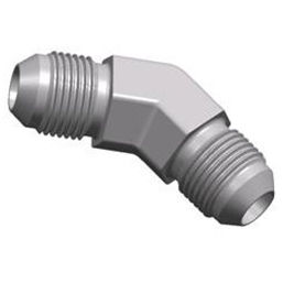 Raccord hydraulique - S1J4 JIC series - WUXI SAMWAY CO.,LTD - fileté / coudé à 45° / mâle-mâle