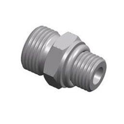 Raccord hydraulique - S1FO JIC series - WUXI SAMWAY CO.,LTD - fileté / mâle-mâle / avec o-ring
