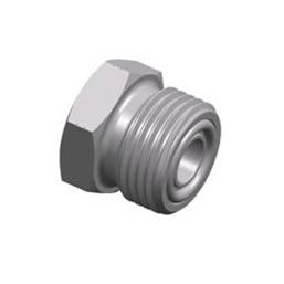 Bouchon pour raccords - S4F JIC series  - WUXI SAMWAY CO.,LTD - hexagonal / fileté / mâle