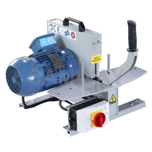 Machine de coupe à couteau - C300 - WUXI SAMWAY CO.,LTD - de tuyau flexible / à commande manuelle / compacte