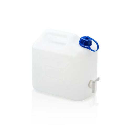 Jerrycan en HDPE - 951250 - TBA plastové obaly s. r. o. - rectangulaire / pour l'industrie agroalimentaire / avec poignée
