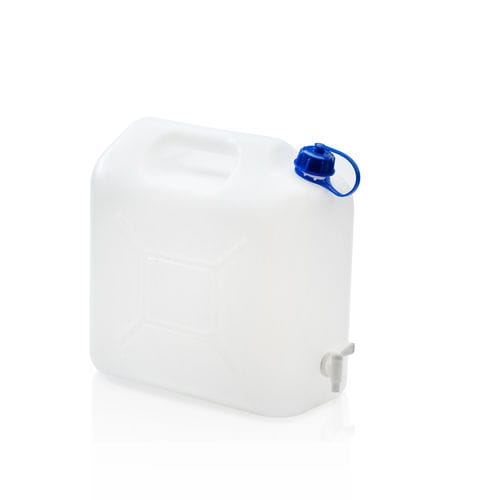 Jerrycan en HDPE - 951270 - TBA plastové obaly s. r. o. - rectangulaire / pour l'industrie agroalimentaire / avec poignée