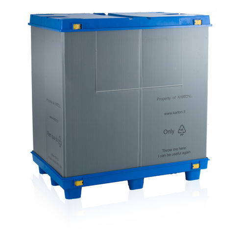 Caisse-palette pliable - 981150 - TBA plastové obaly s. r. o. - en plastique / de stockage / de transport