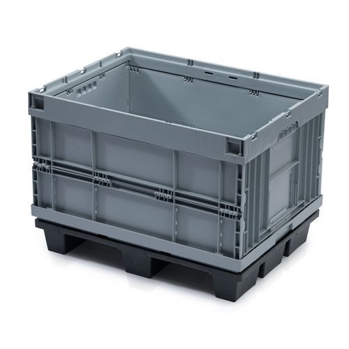 Caisse-palette pliable - 981009 - TBA plastové obaly s. r. o. - en plastique / de stockage / de transport