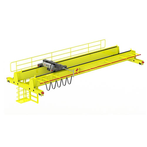 Pont roulant bipoutre - NLH - Nucleon (Xinxiang) Crane Co., Ltd. - avec système de levage léger / à hauteur perdue / léger