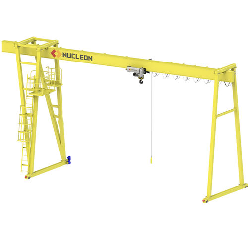 Portique sur rail - MH - Nucleon (Xinxiang) Crane Co., Ltd. - de soudage / pour atelier / monopoutre