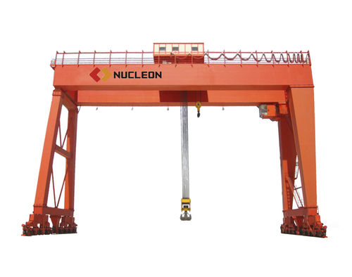 Portique bipoutre - A type - Nucleon (Xinxiang) Crane Co., Ltd. - sur rail / pour chantier de préfabriqués / pour les travaux de génie civil