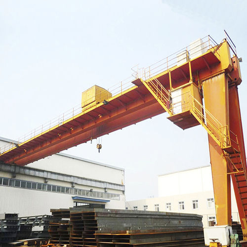 Semi-portique bipoutre - BMG - Nucleon (Xinxiang) Crane Co., Ltd. - sur rail / pour chantier de préfabriqués / pour atelier
