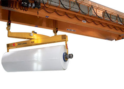 Pont roulant bipoutre - Nucleon (Xinxiang) Crane Co., Ltd. - avec système de levage léger / à hauteur perdue / pour usage intensif