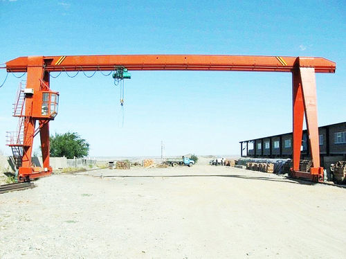 Portique sur rail - MH - Nucleon (Xinxiang) Crane Co., Ltd. - pour les travaux de génie civil / pour atelier / monopoutre