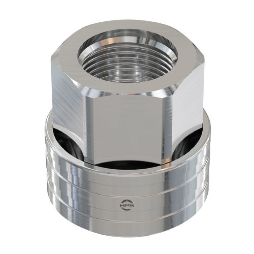 Raccord à passage intégral - HPS International - hydraulique / rapide / taraudé