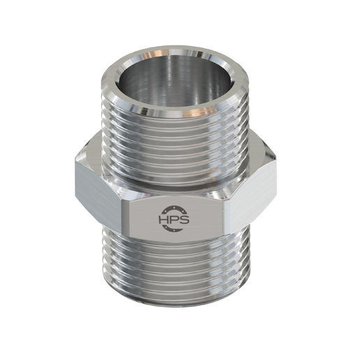 Raccord union - HPS International - hydraulique / fileté / en laiton chromé
