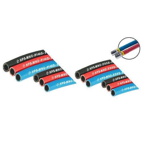 Tuyau flexible en caoutchouc synthétique - MNG series - HPS International - pour l'eau / pour air comprimé / résistant à l'abrasion