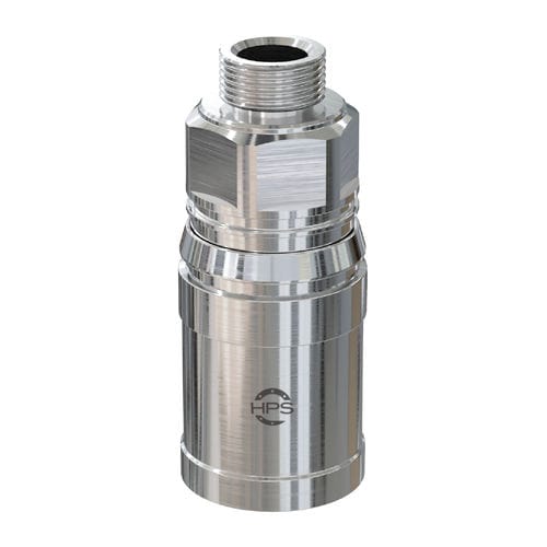 Raccord mâle - SERIE-E - HPS International - hydraulique / fileté / en laiton nickelé