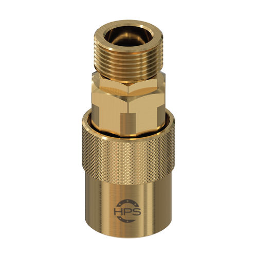 Raccord mâle - HPS International - hydraulique / à emboîtement / fileté