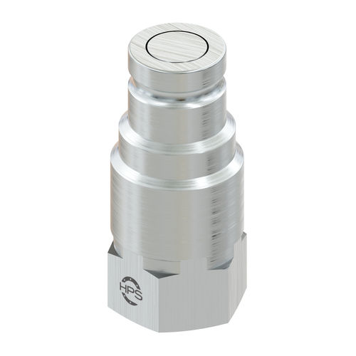 Raccord rapide - HPS International - pour huile hydraulique / taraudé / en acier