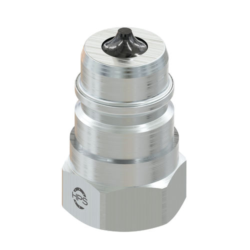 Raccord rapide - HPS International - pour huile hydraulique / taraudé / type droit