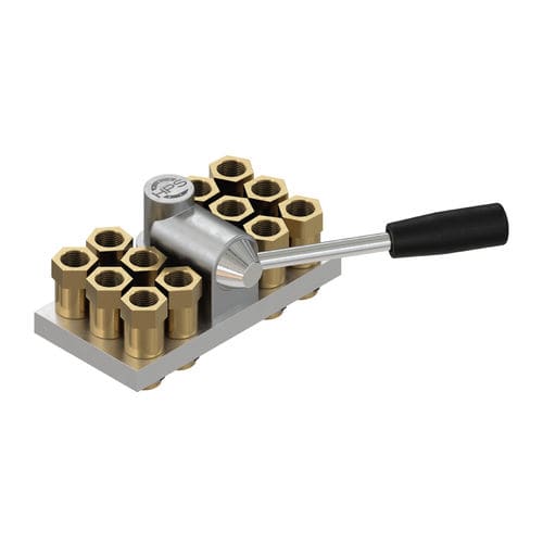Multi-raccord hydraulique - 29 series - HPS International - fileté / pour l'eau / 12-raccords
