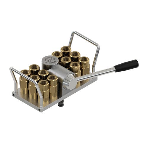 Multi-raccord hydraulique - 26 series - HPS International - fileté / pour l'eau / 12-raccords
