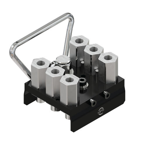 Multi-raccord pour huile hydraulique - 78 series - HPS International - fileté / pour presse à injecter / 6-raccords