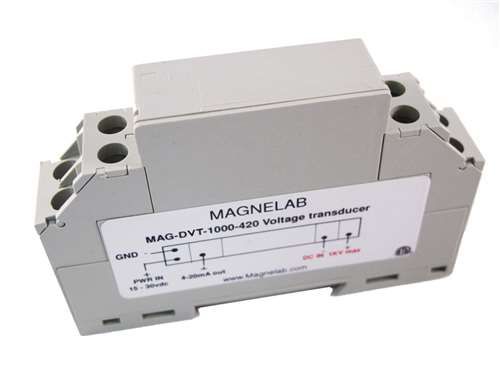 Transducteur de tension DC - DVT-1000 - Manutech Europe - sur rail DIN