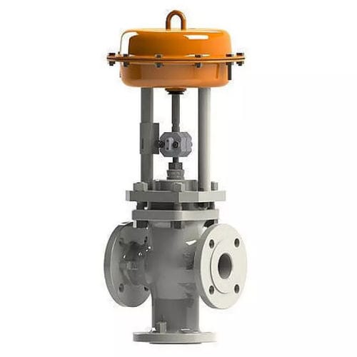 Vanne à membrane - CTV-THW - Athena Engineering S.r.l. - à commande pneumatique / à actionneur électrique / de contrôle