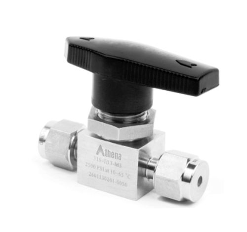 Vanne à pointeau - IB - Athena Engineering S.r.l. - manuelle / de contrôle / d'arrêt