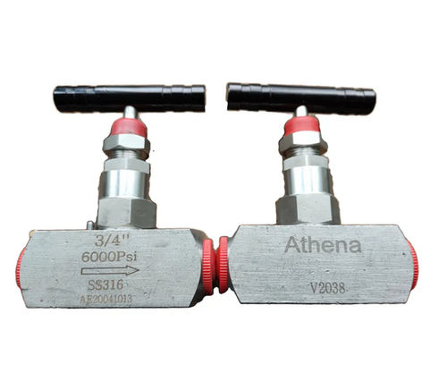 Vanne à pointeau - Athena Engineering S.r.l. - manuelle / d'arrêt / de vidange