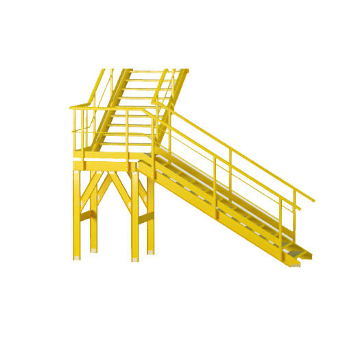 Escalier d'extérieur - S - P-TREX - en PRV / recyclable