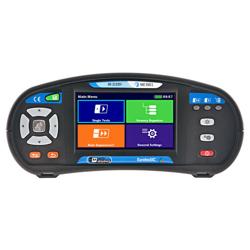Testeur de tension - MI 3152H EurotestXC - METREL - de continuité / de résistance d'isolement / d'ordre de phases