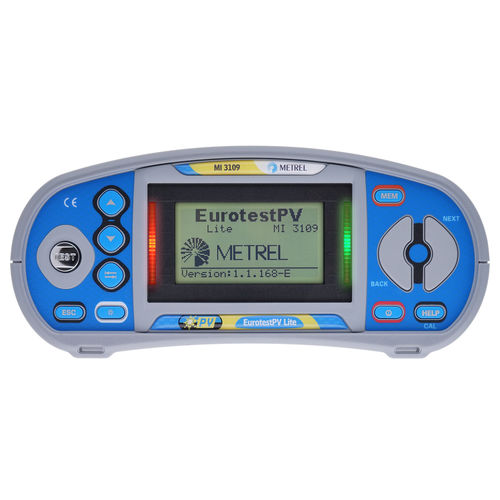 Testeur de tension - MI 3109 EurotestPV Lite - METREL - d'isolement / de continuité / de puissance