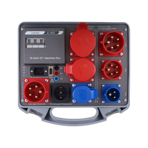 Testeur de courant de fuite - A 1422 Active 3-phase Adapter Plus - METREL - de courant résiduel / pour appareils électriques / pour équipement électrique